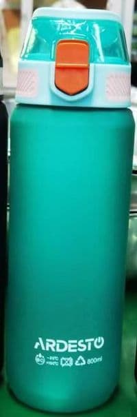 Бутылка для воды Ardesto Matte 800мл, пластик, голубой