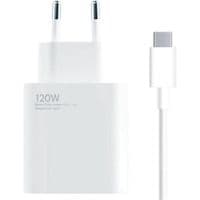 Мережевий зарядний пристрій Xiaomi HyperCharge, White, 120 Вт, USB + Type-C, PD (BHR9462EU)
