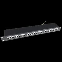 STP патч-панель EServer 24 порту 1U 19" модульна (без модулів)