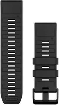 Ремінець для Garmin Fenix 8 QuickFit 26 Black Silicone (010-13393-02)