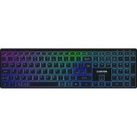 CANYON keyboard HKB-W11 UK/US RGB Dual Mode Wireless Black