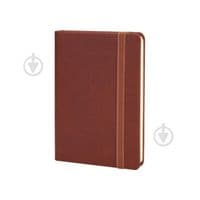 Книга записна Optima Vivella А6 128 аркушів лінія коричневий (O20390-07)