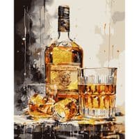Картина по номерам Santi Виски со льдом, 40*50 см, поталь (955282)