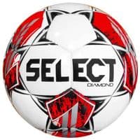 Мяч футбольный Select Diamond v23 бело-красный Уни 5 (5703543317134)