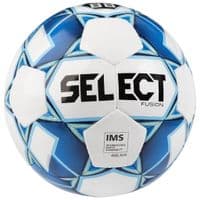 Мяч футбольный Select Fusion IMS бело-голубой Уни 3 (5703543226412)