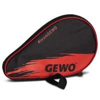 Чехол для ракетки Gewo Round Cover Wave с отделением для мячей Black/Red (109679130) (931256)
