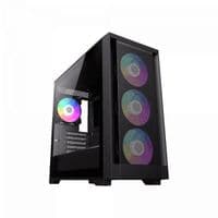 Корпус Micro ATX без блока питания, ABS пластик, сетка, закаленное стекло M-ATX, ITX, ABS, Mesh, Tempered Defender MB