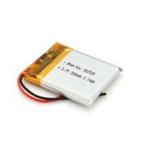 Литий-полимерный аккумулятор 3*25*30mm (Li-ion 3.7В 200мА/ч)