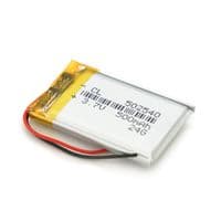 Литий-полимерный аккумулятор 5*25*40mm (Li-ion 3.7В 500мА/ч)