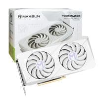 Відеокарта GeForce RTX 4060, Maxsun, Terminator W, 8Gb GDDR6, 128-bit, HDMI/3xDP, 2460/17000 MHz, 8-pin (MS-GeForce-RTX4060 TRW 8G)