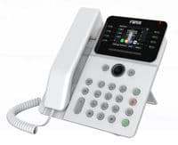 Телефон IP Fanvil V62G-White 2xGE LAN, 12 SIP линий, 21 DSS клавиш, VPN, SW Linux, PoE, 2.8" цветной дисплей, белый