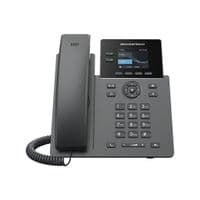Grandstream GRP2610, професійний телефон P, 2 облікові записи SIP, 2 лінії, 2x Ethernet 10/100 без PoE, кольоровий РК-дисплей 320x240 (2,4 дюйма), 8 віртуальних клавіш BLF, блок живлення 5 В/0,6 А