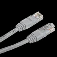 Патч-корд сірий UTP 5E 0.5 м