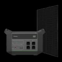 Система автономного питания однофазная HYXiPower HYX-EA2500 + Canadian Solar CS6R-395MS Full Black
