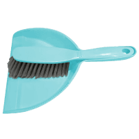 Совок IDEA HOME DS-509 Blue із щіткою 19х13 см (DS-509 Blue)