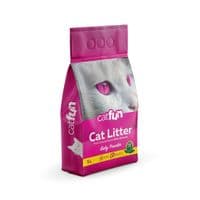 Наповнювач для туалету Catfun бентонітовий з ароматом дитячої присипки 5 л (8683655071469)