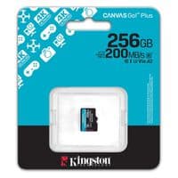 Карта памяти Kingston microSD 256GB C10 UHS-I U3 A2 V30 R200/W160MB/s