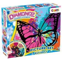Іграшка CRAZE DIAMONDZ - Набір для створення картини Метелик зі стразами