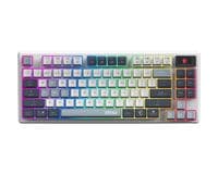 Клавиатура механическая MSI FORGE GK600 TKL W SKY UA 104key, механический Linear, USB-A, Wireless, Bluetooth, EN/UKR/RU, RGB, белый