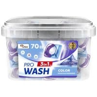 Капсули для прання Pro Wash Color Гірська свіжість 70 шт. (4823128004981)