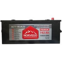 Акумулятор автомобільний NORVEGO ВЕСТА Premium 192A +лів (3) (1350 пуск)