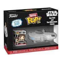 Фигурка Funko Pop Bitty Pop набор! Ride - Хан Соло и Тысячелетний сокол (83623)