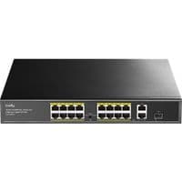 Коммутатор Cudy FS1018PS1, 16 порт 10/100M PoE+ Switch with 2 Gigabit Uplink and 1 SFP Port 200W