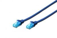 Патч-корд 2E CAT 5e, UTP, 0.20м, 26AWG, RJ45, 7/0.16, Cu, LSZH, синий