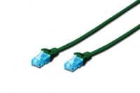 Патч-корд 2E CAT 5e, UTP, 0.20м, 26AWG, RJ45, 7/0.16, Cu, LSZH, зеленый