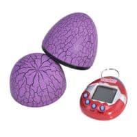 Інтерактивна іграшка UFT електронний вихованець Тамагочі в Яйці Динозавра Eggshell Game Purple (EggPurple)