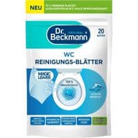 Засіб для чищення унітазу Dr. Beckmann Magic Leaves Розчинні серветки Океанський бриз 20 шт. (4008455097114)