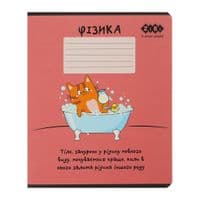 Зошит ZiBi предметний CUTE CAT, 36 аркушів, клітинка, фізика (ZB.1731-27)