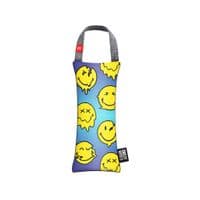 Игрушка для собак WAUDOG Fun с пищалкой "Смайлики на голубом" M (630-0182)