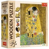 Пазл Trefl Wooden Поцілунок 200 елементів (5900511202472)
