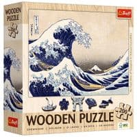 Пазл Trefl Wooden Большая волна возле Канагавы 200 элементов (5900511202502)
