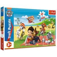 Пазл Trefl Maxi Paw Patrol Веселье на одеяле 24 элемента (5900511143461)