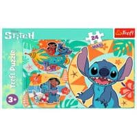 Пазл Trefl Maxi Lilo&Stitch Счастливый день 24 элемента (5900511143652)