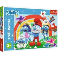 Пазл Trefl Maxi The Smurfs День смурфа 24 елемента (5900511143744)