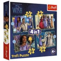 Пазл Trefl Wish Мечты сбываются 4 in 1 (35, 48, 54, 70) элемента (5900511346497)