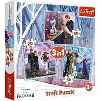 Пазл Trefl Frozen Волшебная история 3 in1 (5900511348538)