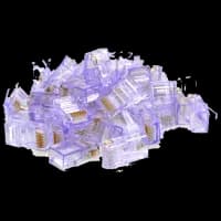 Конектор Merlion RJ-45 8P8C UTP Cat-5 (100 шт/уп.) Q100 Violet