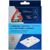 Пастка для тарганів iRex Клейова від тарганів та мурах 2 шт. (4820184442672)