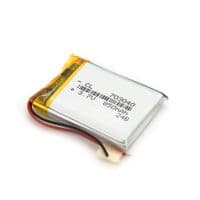 Литий-полимерный аккумулятор 7*30*40mm (Li-ion 3.7В 850мА/час)