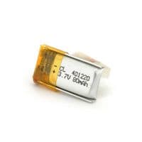 Литий-полимерный аккумулятор 4*12*20mm (Li-ion 3.7В 80мА/час)