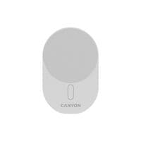 Автомобільний зарядний пристрій CANYON OnGrip 105 15W Qi2 Wireless White