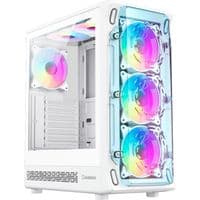 Корпус ATX без блока питания, боковое закаленное стекло ATX, M-ATX, ITX 1*usb 3.0 + 1* usb 2.0+ Type C Starlight 2AW