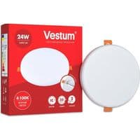 Світильник Vestum LED "без рамки" круг 24W 4100K (1-VS-5507)