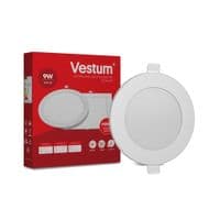 Світильник Vestum LED круглый 9W 4000K 220V (1-VS-5103)