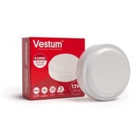 Світильник Vestum ЖКХ LED 12W круг 4500K 220V (1-VS-7102)