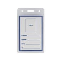 Бейдж Buromax вертикальний, 65 х 109 мм (BM.5403)